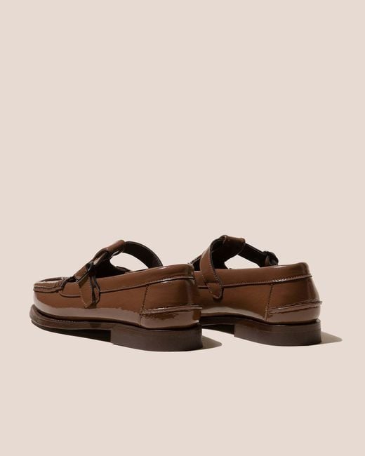 Hereu Brown Alber Patent Loafers