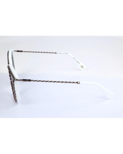 Marc Jacobs Blue Eyewear Cat-Eye Frame Sunglasses