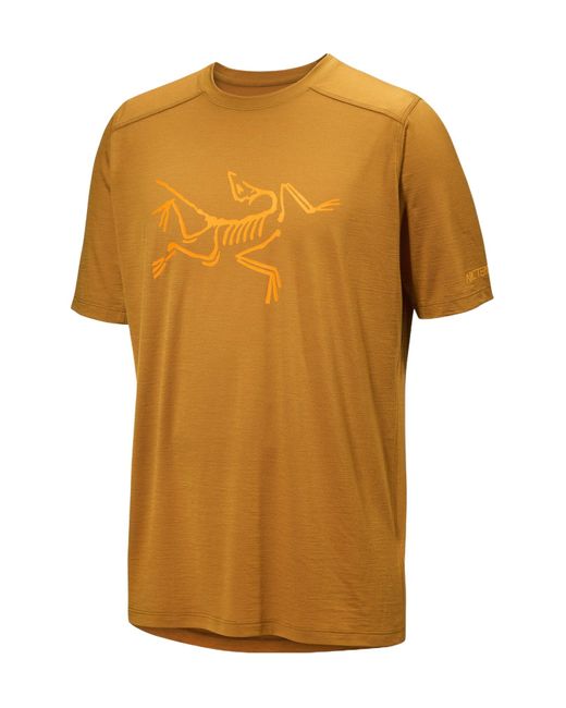 Arc'teryx Orange Ionia Short-Sleeved T-Shirt for men