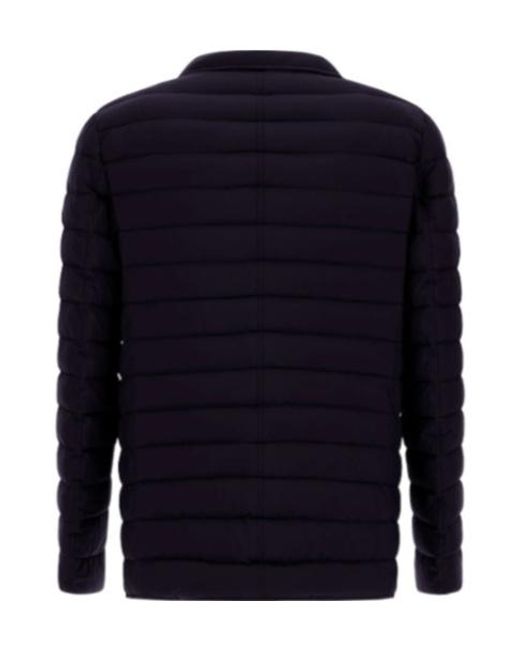 Herno Blue Ecoage Blazer for men