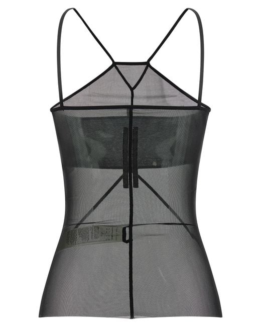 Rick Owens Black Sl Combo Top