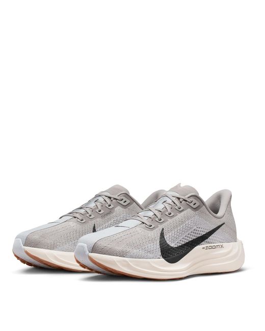Nike Gray Pegasus Plus Trainers for men