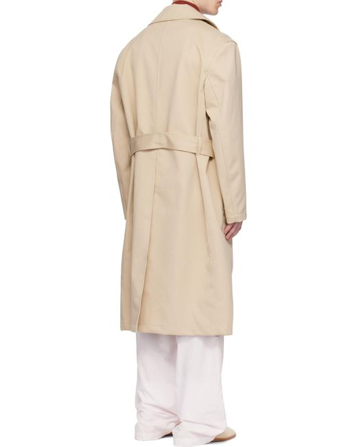 Lemaire Natural Military Trench Coat