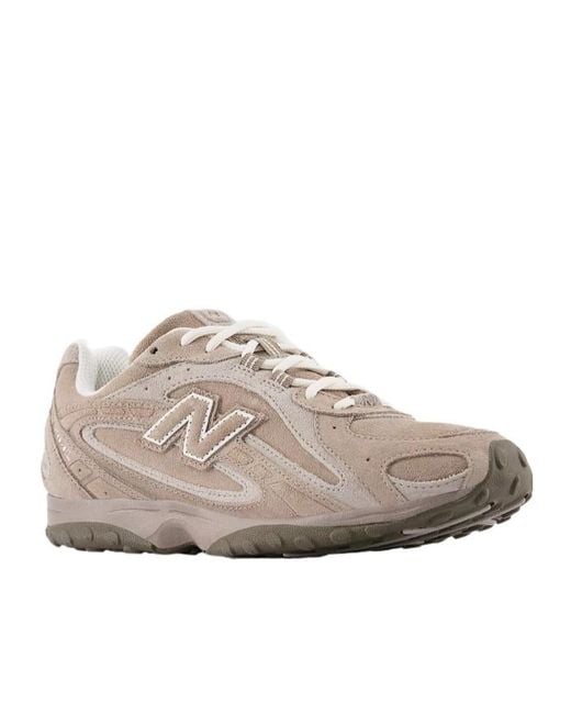 New Balance Gray 204L Lace-Up Sneakers for men