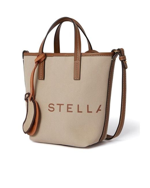 Stella McCartney Natural Smc Bananatex Crossbody Tote Bag