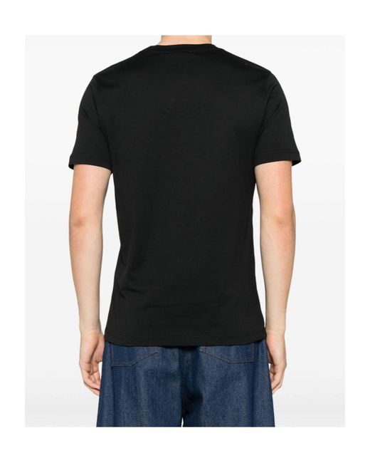 Marni Black Logo-Printed Crewneck T-Shirt for men
