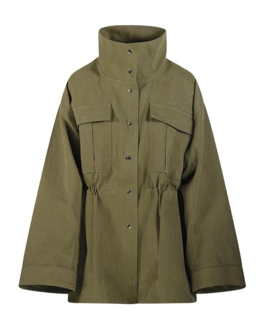 Rohe Green Sculptural Safari Jacket
