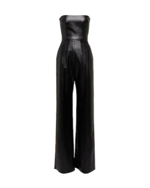 Alex Perry Black Strapless Jumpsuit