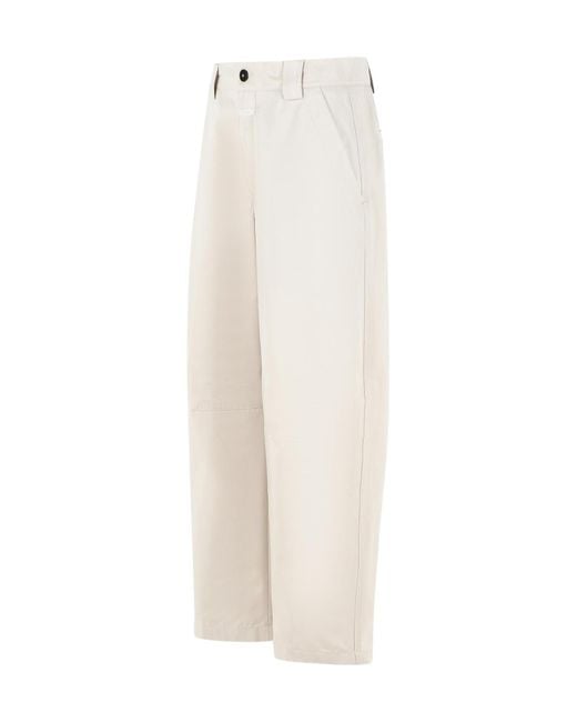 Closed White Romi Barrel-Leg Pants