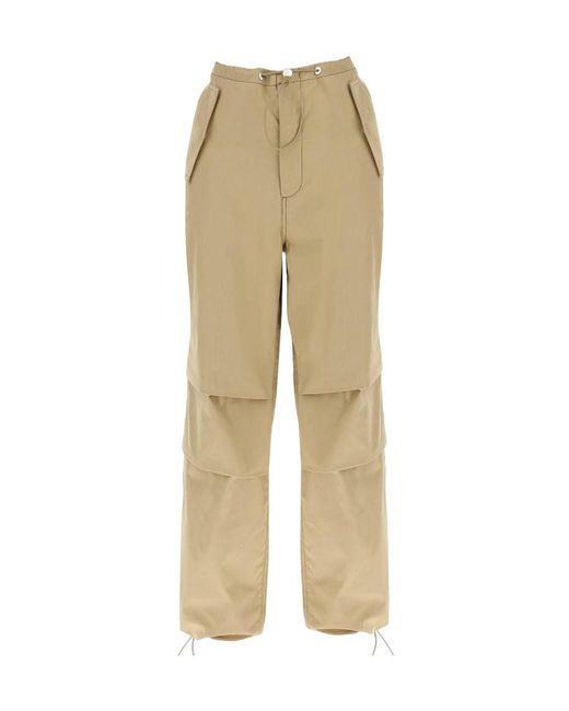 Dion Lee Natural Toggle Parachute Pants