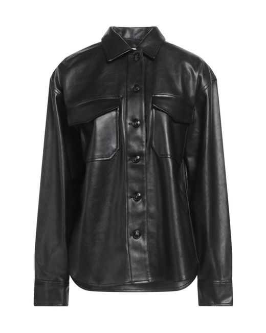 Rag & Bone Black Classic Collar Minimalist Long Sleeve Shirt