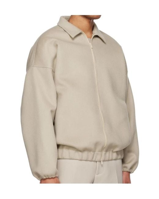 Fear Of God Natural Lapel Long Sleeve Casual Jacket for men