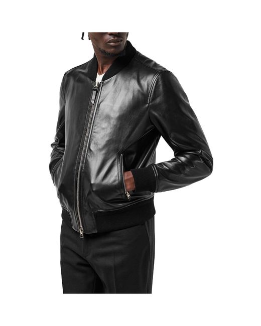 Tom Ford Black Bomber Jacket for men