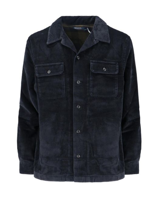 Polo Ralph Lauren Green Long-Sleeved Buttoned Jacket for men