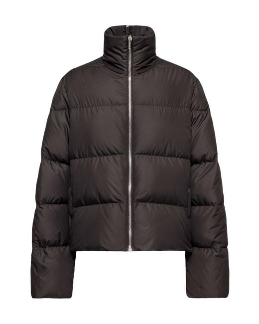 Moncler Black Moncler Rick Owens Zip-Up Down Jacket for men