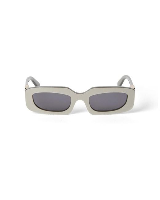 Off-White c/o Virgil Abloh White Full Frame Sunglasses