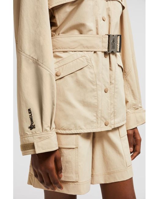 Moncler Natural Kaeng Belted Field Jacket