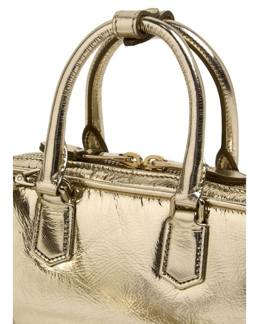 Miu Miu Natural Mini Arcadie Shoulder Bag