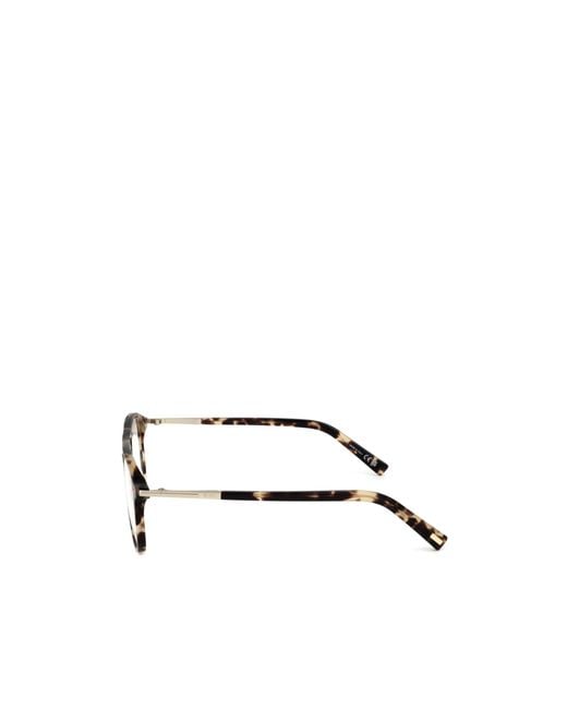 Tod's White Pilot's Flat Mirror for men