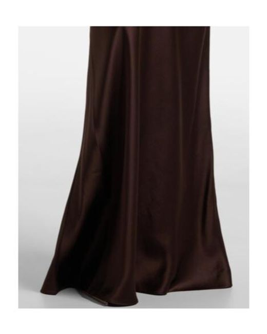 Rebecca Vallance Brown Allegra Silk Maxi Dress