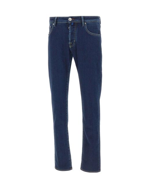 Jacob Cohen Blue Slim-Fit Jeans for men