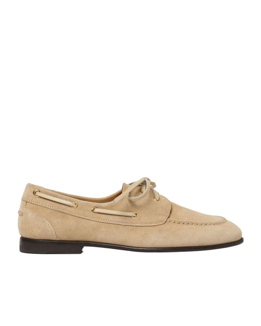 Scarosso Natural Ginevra Lace-Up Shoes
