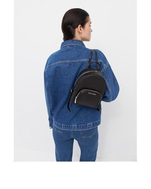 Michael Kors Black Adjustable Shoulder Strap Backpack