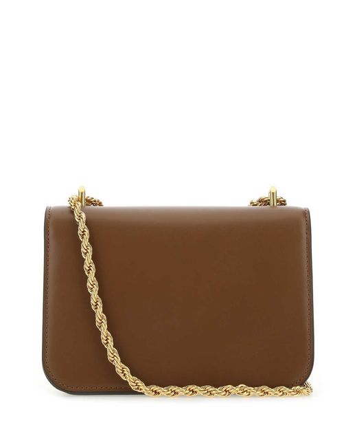 Tory Burch Brown Eleanor Small Shoulder Bag