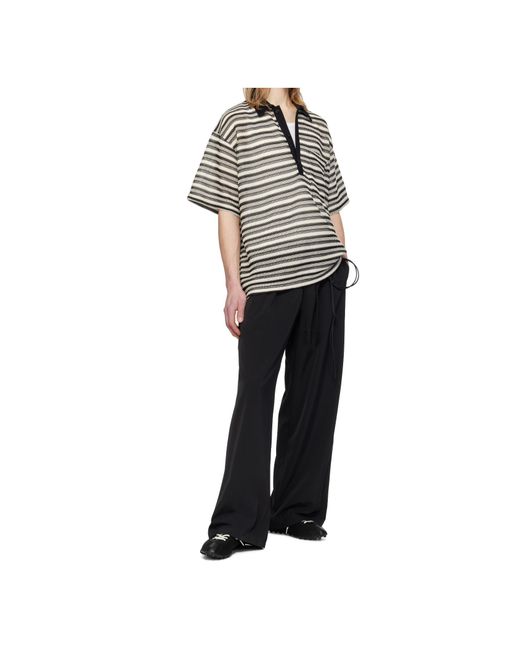 Song For The Mute Multicolor Striped Polo Shirt for men