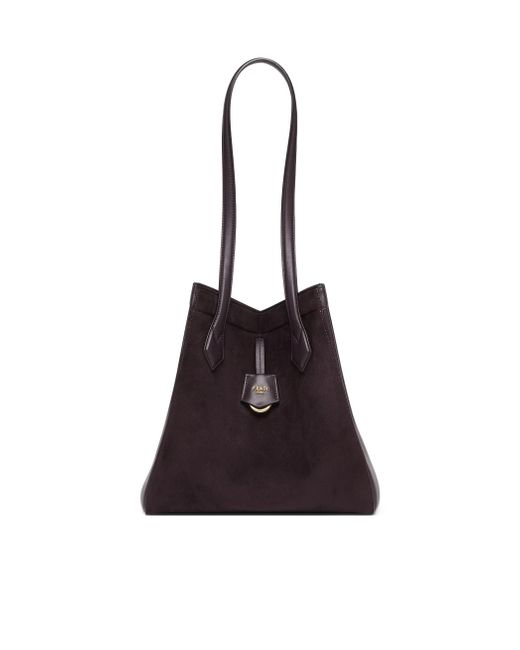Fendi White Origami Medium Tote Bag