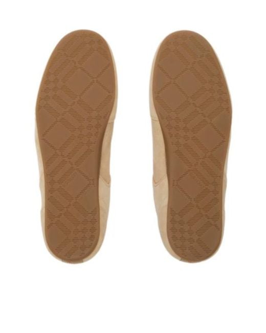 Burberry Brown Knight Low-Top Sneakers