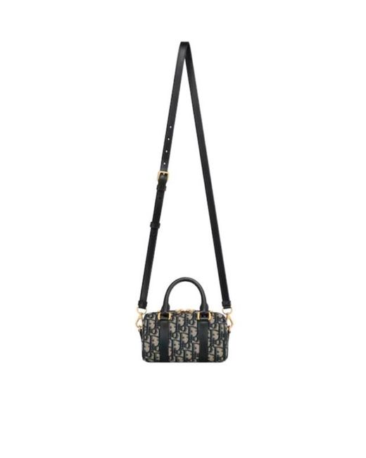 Dior Black Groove 16 Mini Bag