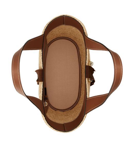 Roger Vivier Natural Small Shopping Bag