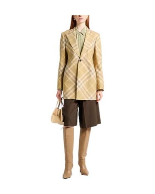 Burberry Natural Classic Singlebreasted Blazer