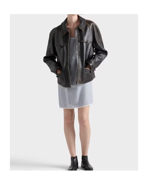 Prada Black Zipped Jacket