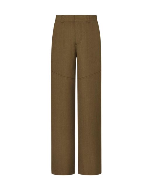 Dior Green Mountain Loose-Fit Pants for men