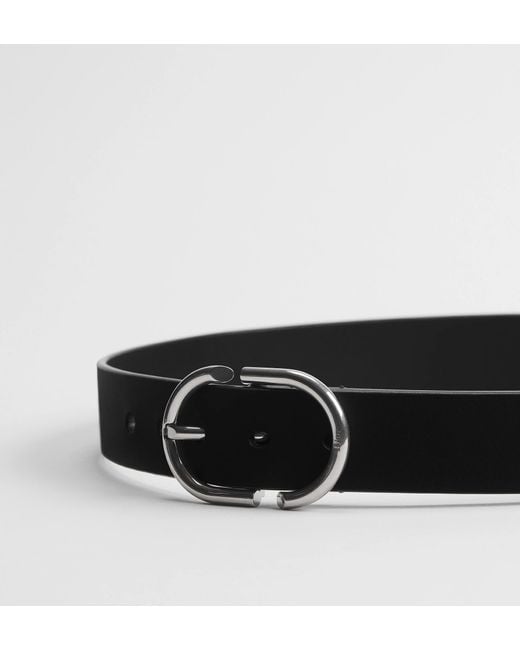 Dior Black Homme Cd Belt for men