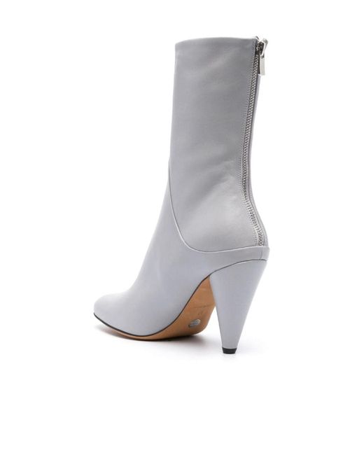 Proenza Schouler White Cone 95Mm Leather Boots