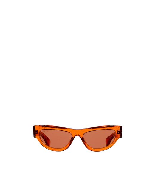 Gucci Orange Cat Eye Sunglasses