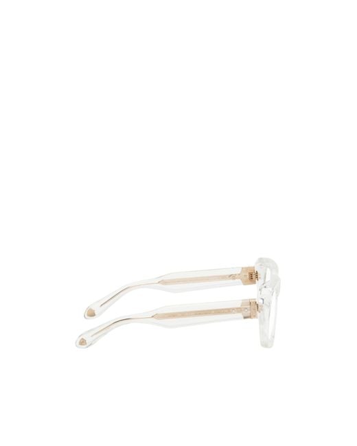 Matsuda White Full Frame Plain Mirror for men