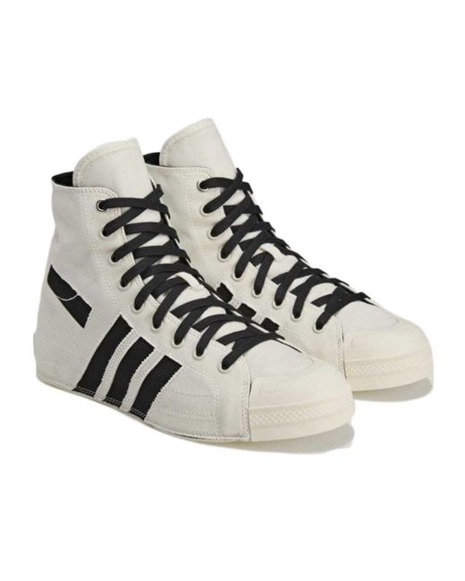 Y-3 Metallic Nizza Hi High-Top Sneakers for men
