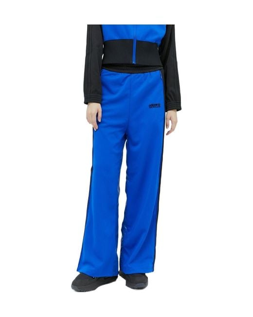 Moncler Blue X Adidas Originals Logo Casual Pants