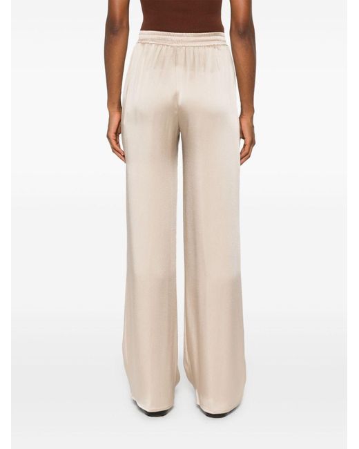 Herno Natural Drawstring Straight Leg Pants