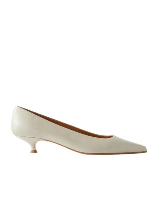 Aeyde Natural Leather Pumps