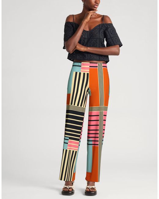 MAX&Co. Multi-Colored Casual Pants