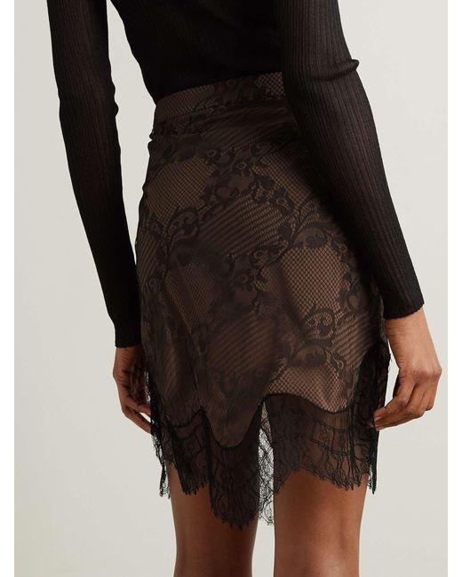 Tom Ford Brown Sector Skirt