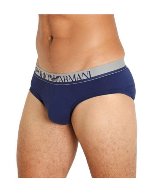 Emporio Armani Blue Logo Underwear for men