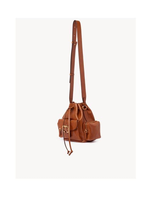Chloé Brown Chloé Camera Bucket Bag