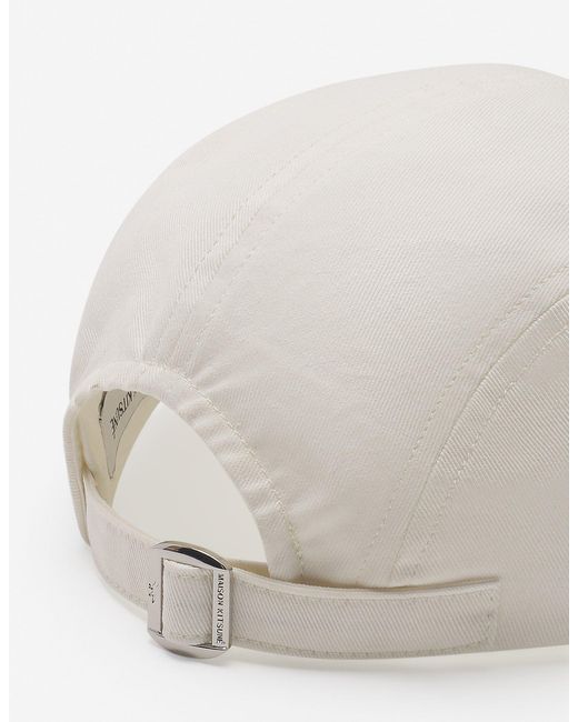 Maison Kitsuné White Logo Hat for men