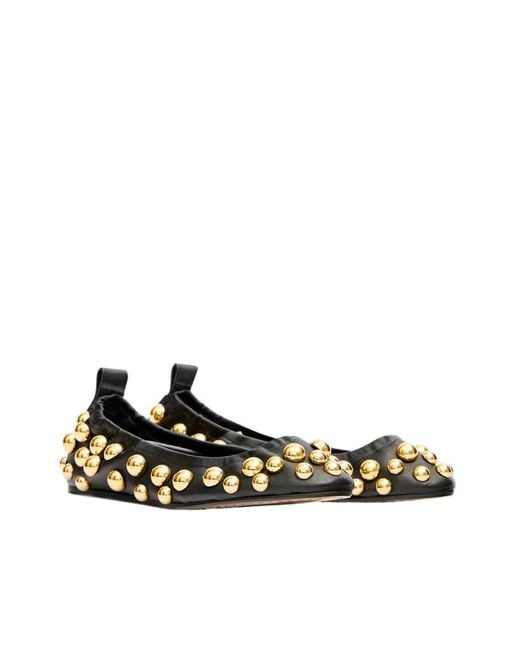 Isabel Marant Black Ballerina Shoes